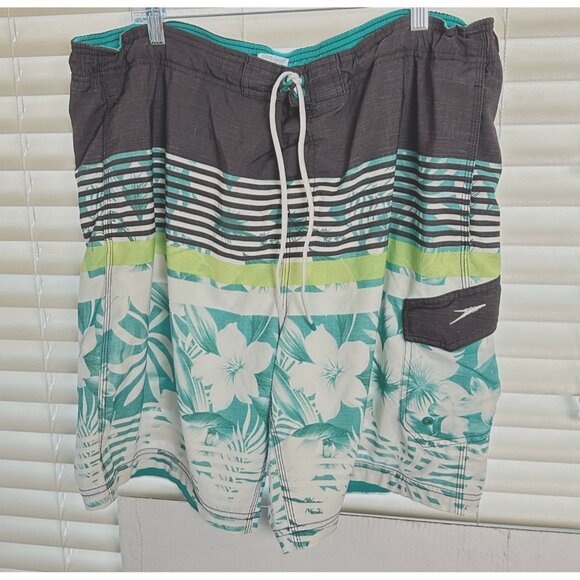Speedo Men's Pull On Swin Shorts Multi Size XL Sku 2927 - Picture 2 of 6
